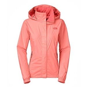 Woman’s North Face Resolve Jacket in Neon Punch - M